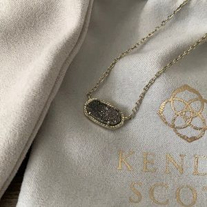 Gray Kendra Scott necklace